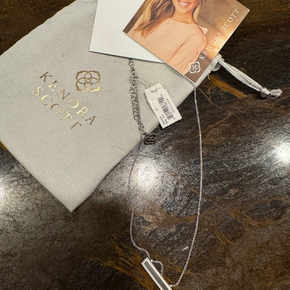 Kendra Scott Silver Leanor Necklace